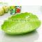 BPA free leaf design plastic fruit tray