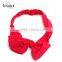Trendy Girls' Fashion Hair Accessories Check Print Wrap Knot Bow Elastic Headband Head Wrap