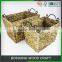Handmade Home Straw Laundry Storage Basket