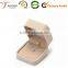 Suede flocked packing box for wedding gift