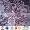 changshu snowflake printed plush solid burnout velboa