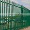 Palisade fence / rail black power painted granited palisade fence