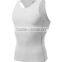 Men's wholesale fitness compression vest/quick vest