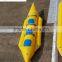 3 people inflatable water games flyfish banana boat for sale