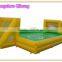 indoor or outdoor commercial inflatable water soccer field for sale, inflatable soap football field