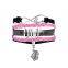 Metal Charm l Love Wisconsin Bracelet Leather Infinity Bracelet Wholesale