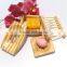 Bamboo soap dish