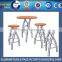 Perfect quality aluminum high bar stool chair