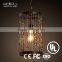 Birdcage Ceiling lamp suspended ceiling lighting interior Crystal chandeliers & pendant lights