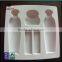 retail transparent custom made plastic blister tray