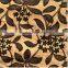 New design flocked PU leather fabric material for furniture usage