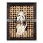 Wooden Framed Wall Decor Printing With Dog