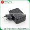 four ports 5v 4.2amps 4.8amps wall charger with cord 1.5m round cable