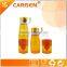 Flip top 700ml plastic fruit lemon squeezer water bottle