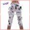 Hot sale Comfortable Custom lycra cropped trousers