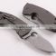 OEM Titanium handle folding knife with D2 blade