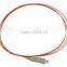 multimode 50/125 sc fiber optic pigtail,sc fiber pigtail cable