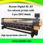 Shanghai Human The fastest 3.2 meter Eco solvent printer with 4 pcs Ep-son DX5 head