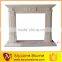 Italian Arabescato marble fireplace price