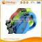 ABS and TPE Retractable Dog Leash With Mainspring, 5 Colors Available