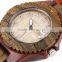 New And Hot Wood Watch In Market Men Women Unisex Size Red Sandal Wood Watch New Made From China