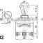 DPST ON-OFF 15A Toggle Switch with UL approval manufacturer,Double Pole Toggle Switch