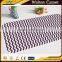Zig zag high quality modern EPVC eco-friendly commercial logo bath mat