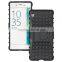 kickstand hard case for sony xa,armor shockproof case for sony xa
