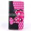 leather wallet cases for NOKIA Lumia 535 pu leather flip cover with stand