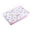 portable Bamboo Waterproof Infant Contoured Changing Pad