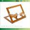 DT005 Trademark Innovations Bamboo Cookbook Holder and rack