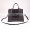 5132- 2016 New fashion crocodile synthetic leather handbags online for women
