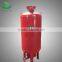 With bacteriostatic anticorrosive resin water storage and supply pressure tank