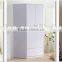 cheap simple 2 doors particle board wardrobe closet