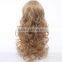 new arrival long golden curly Lolita style Wig for girls