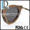 Sunglasses 2016 Bamboo Wooden Sunglasses With Mirror Lens