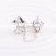 Beautiful Bee And Flower Model S925 Silver Safety Chain Jewelry Clasp Safety Chain