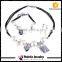 2016 New Fashion Jewelry Set Gold Plated Stainless Steel Jewelry with Pearl and Gold Charms