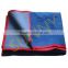 Bottom price high grade fleece microfiber solid colored blanket