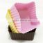 Hot selling Square Silicone Muffin Cup/Cup Cake mold