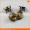 Highest performance round metal magnetic clasp magnetic fastener for bags and garments