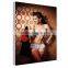 clothing shopping mall illuminated led banner poster advertising equipment