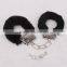 yiwu jewelry factory fashion jewelry metal handcuffs police with wistiti cover sex adult handcuffs