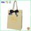 2016 New Style Custom Printed Kraft Paper Bag with Rope Handle