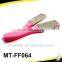 Good quality pink glass curve handle foot file