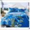 100% Cotton 3D floral Printed 4PCS Bedding Set ,3D Bed Cover Set Made in China