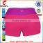 86% Nylon 14% Spandex Dry Fit Custom Women Compression Shorts