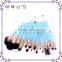 18pcs Pony Hair Make up Brushes Makeup for Beauty With Makeup Brush Case