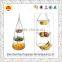 Cute Chrome Plating Surface Treatment Metal Storage Basket