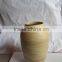 Multi color and design bamboo vase from Vietnam